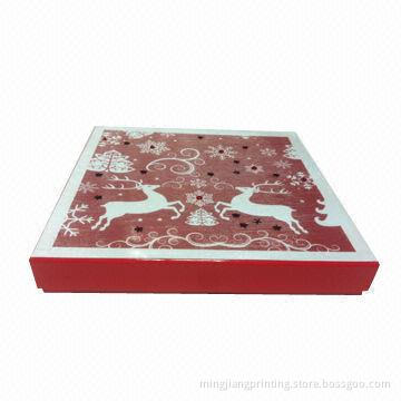 New Design Christmas Gift Box with Matte Lamination, OEM and ODM Orders Welcomed